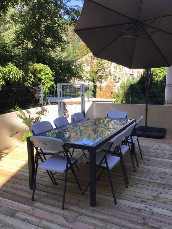 Magnifique T4 Avec Terrasse A Saint-Nectaire - 8 Persアパートメント エクステリア 写真